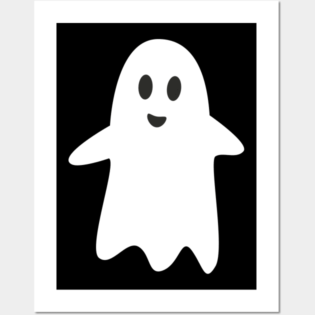 Cute Ghost Pocket Wall Art by Pablo_jkson